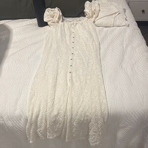 Zara Lace Maxi Dress